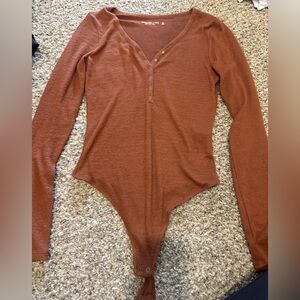 Abercrombie & Fitch Soft A&F Cozy Henley